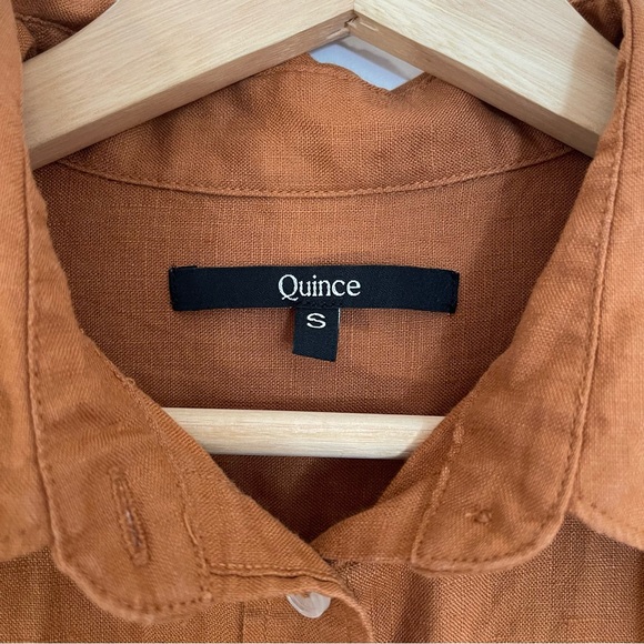 Quince Linen Button Up Shirt - Picture 3 of 8